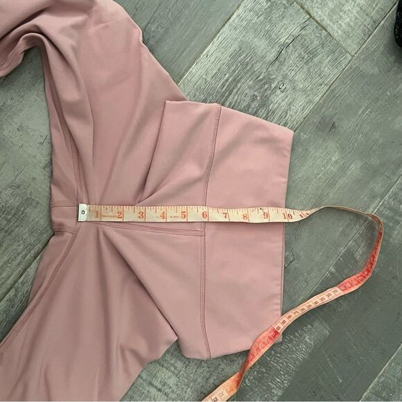 American Eagle pink high rise full length leggings tights size xs - Picture 10 of 10